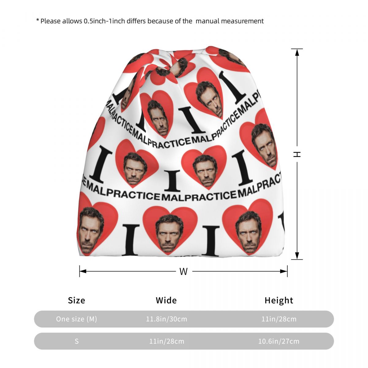 House MD Malpractice Enthusias - Beanie Winter Hat recension och pris