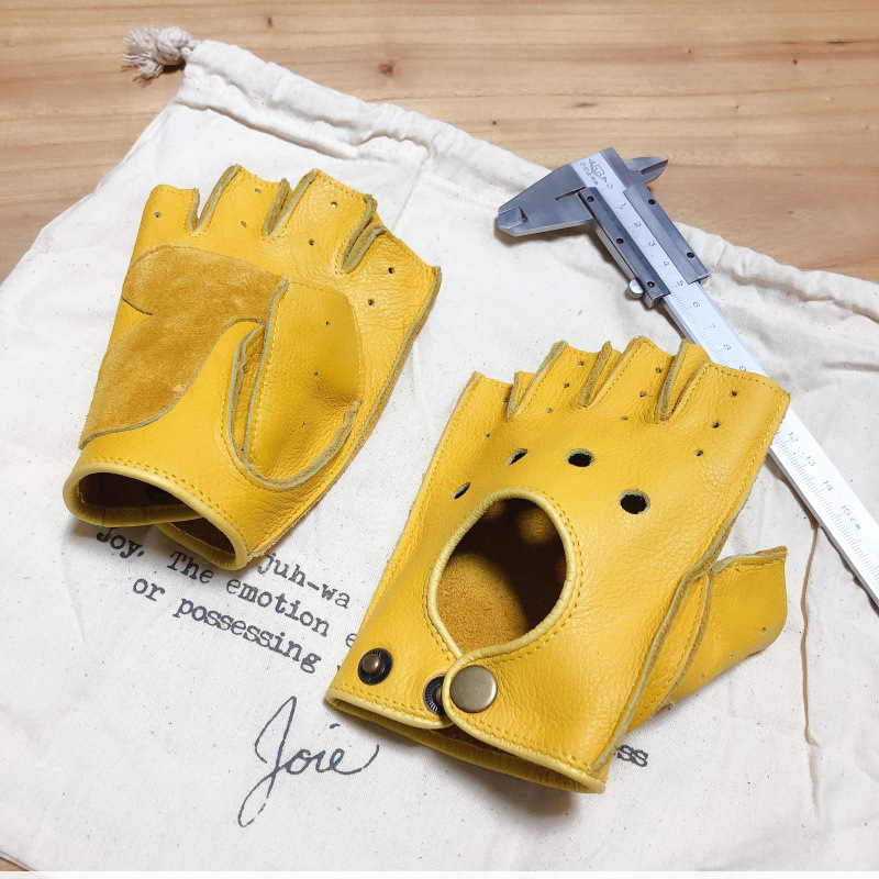 Motorcycle Retro Locomotive Ri - Driving Gloves Leather recension och pris