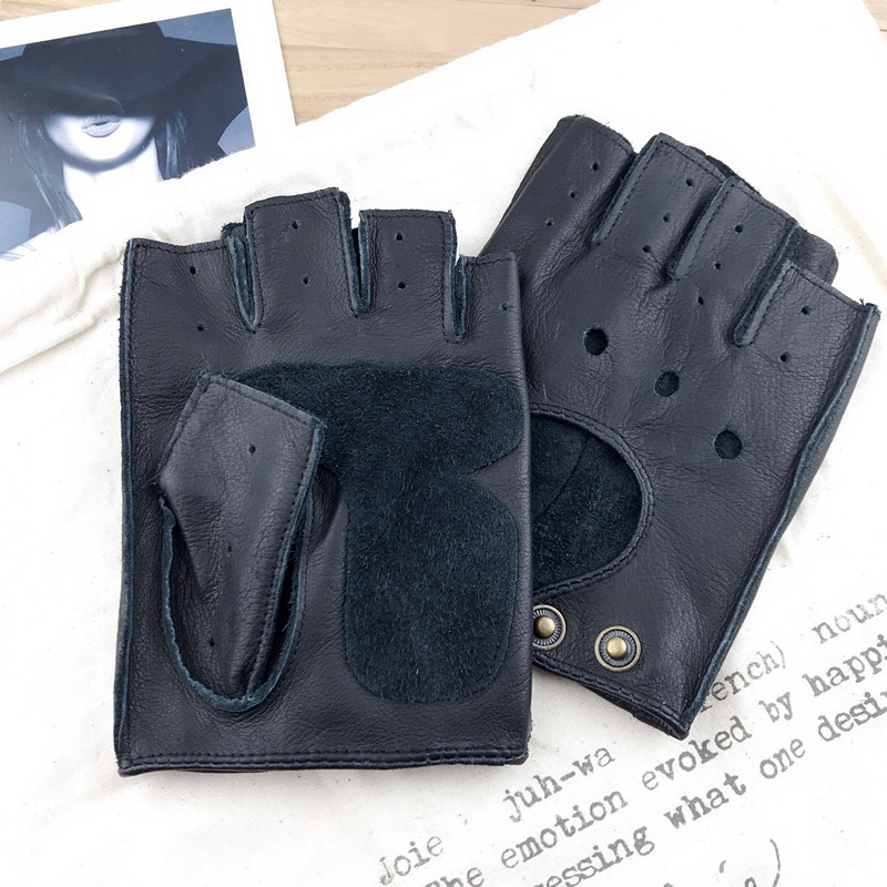 Motorcycle Retro Locomotive Ri - Driving Gloves Leather recension och pris