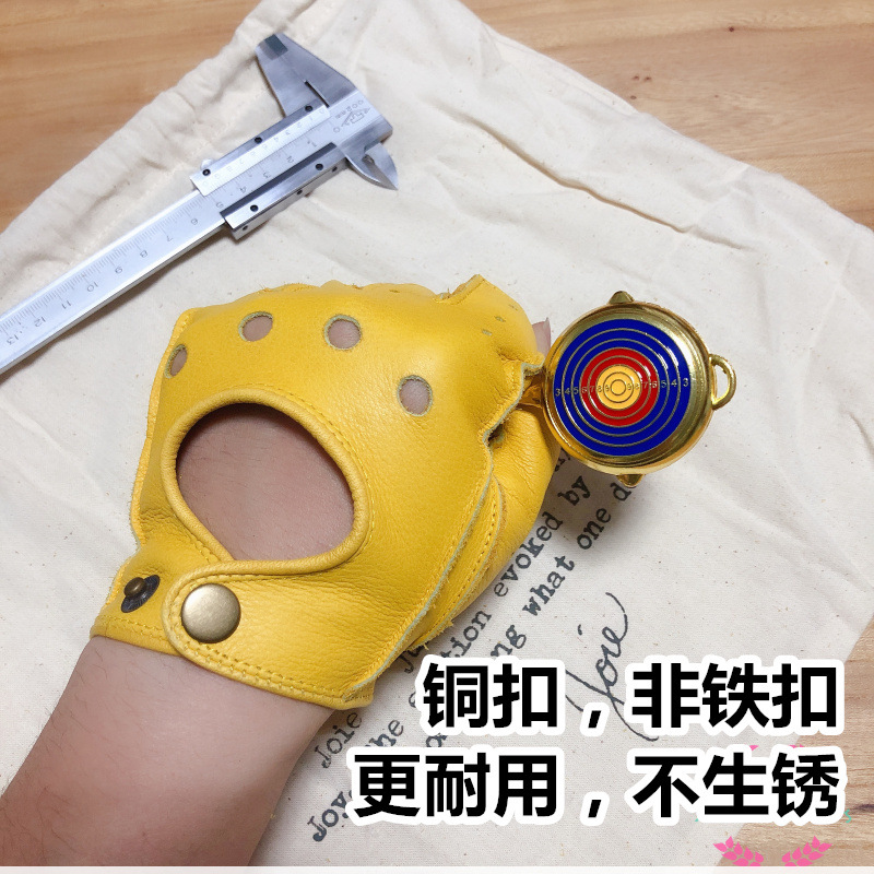 Motorcycle Retro Locomotive Ri - Driving Gloves Leather recension och pris