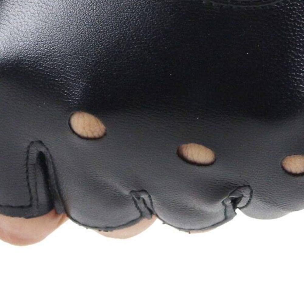 Unisex Fingerless Driving PU L - Driving Gloves Leather recension och pris