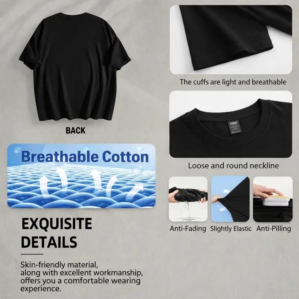 Outdoor Adventure Letter Print - Graphic Tee Oversized recension och pris