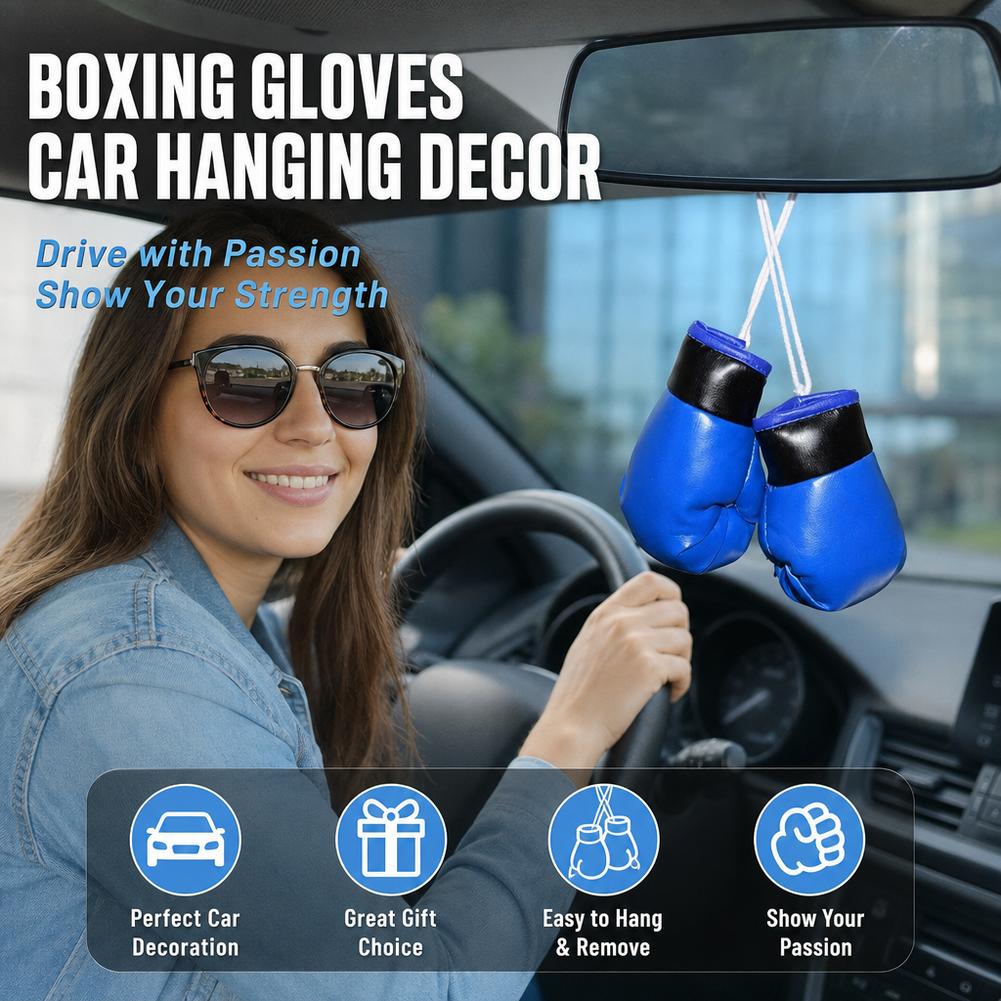 Mini Boxing Gloves Car Rearvie - Driving Gloves Leather recension och pris