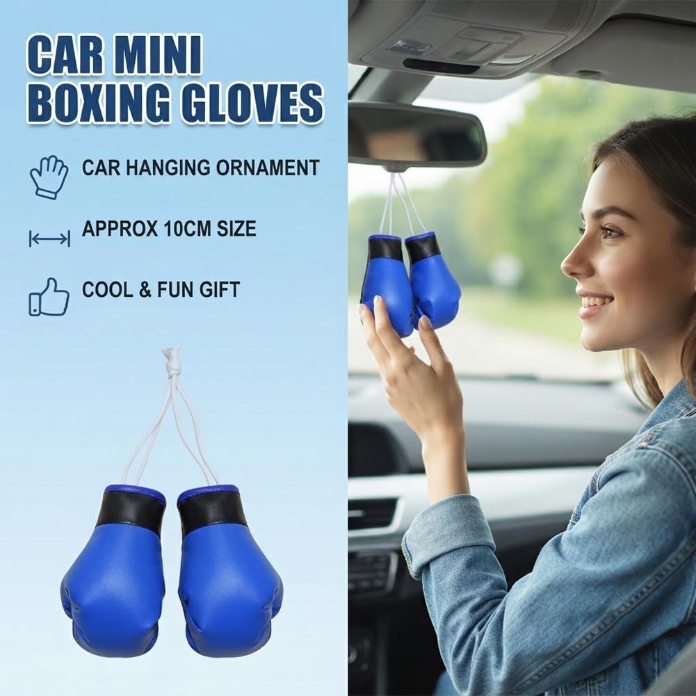 Mini Boxing Gloves Car Rearvie - Driving Gloves Leather recension och pris