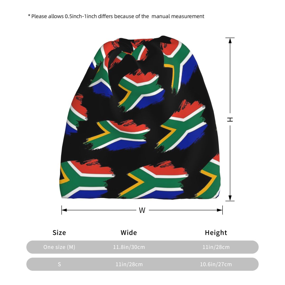 South African Springboks Flag  - Beanie Winter Hat recension och pris
