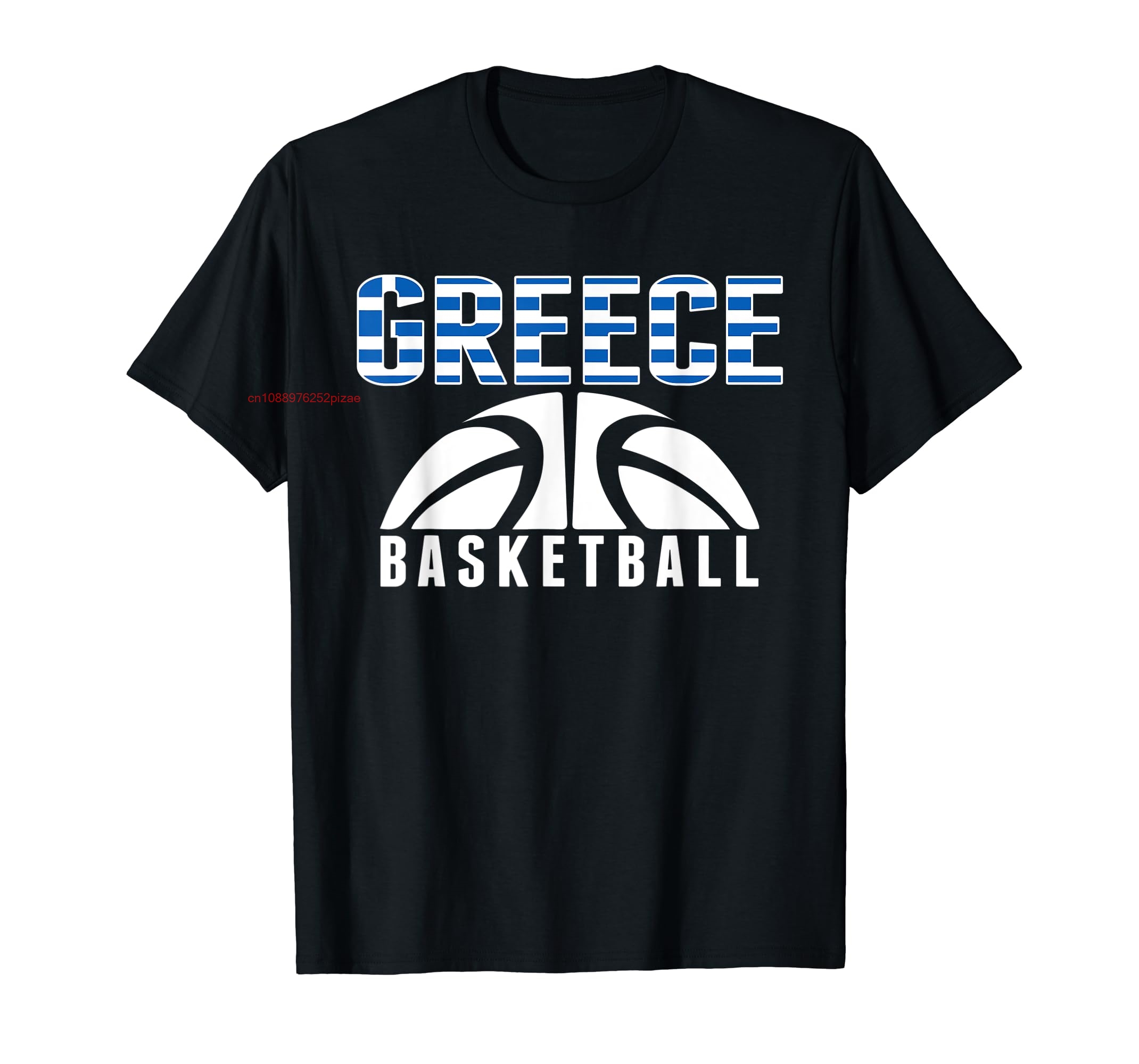 100% Cotton Greece Basketball  - Men'S Fashion Greece recension och pris