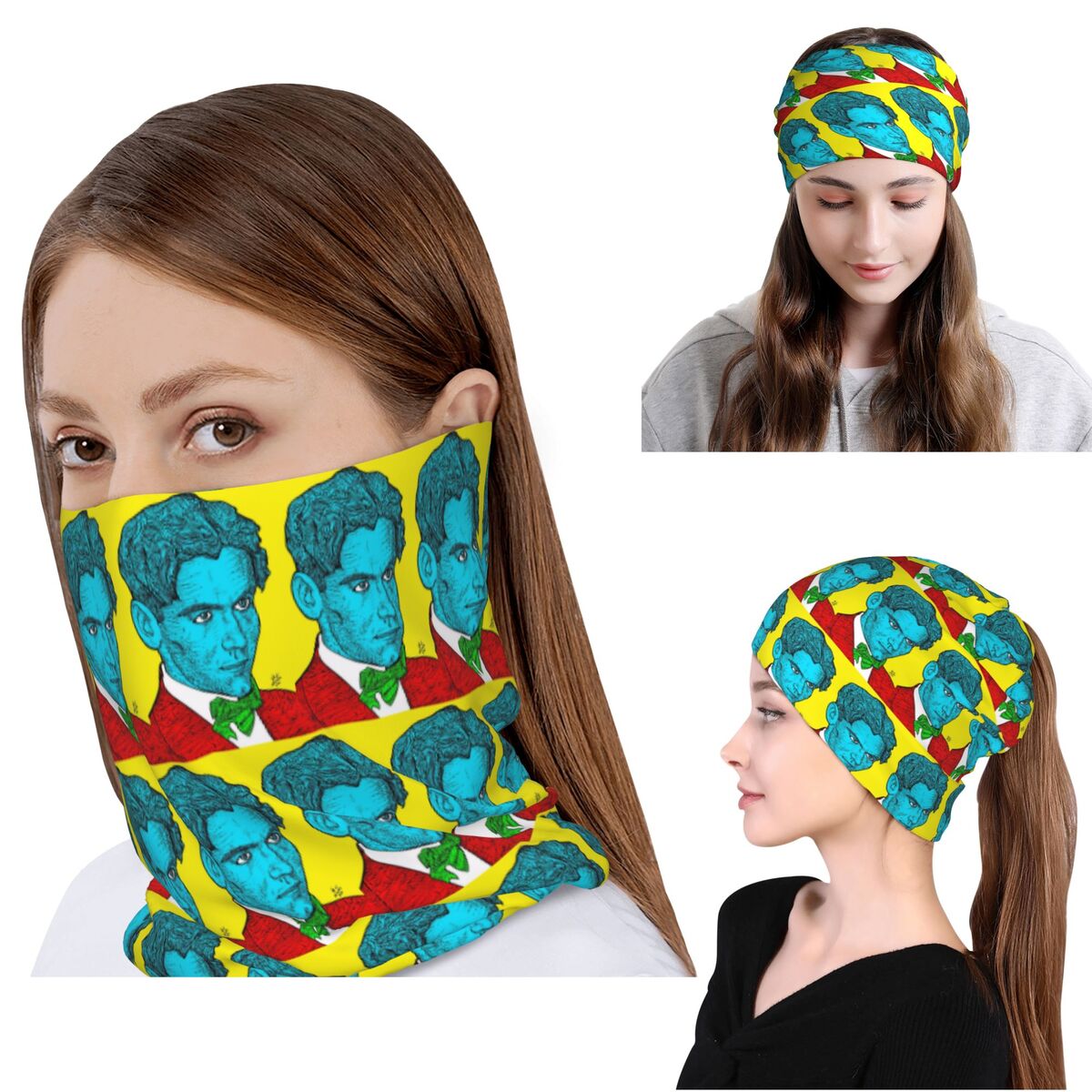 Federico Garcia Lorca Portrait - Beanie Winter Hat recension och pris