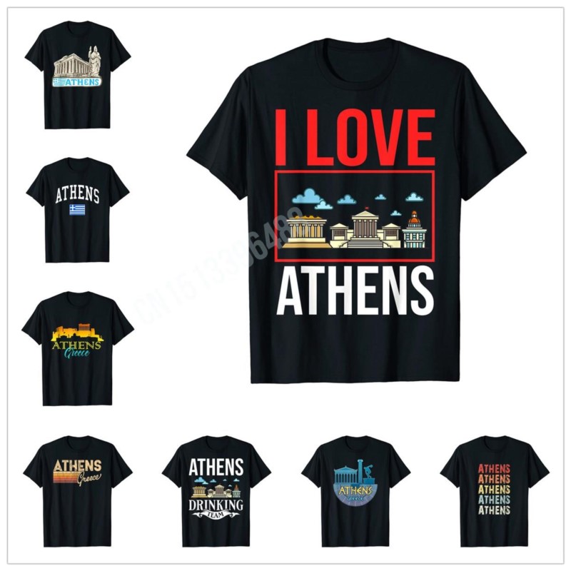 More Design I Love Athens Gree - Men'S Fashion Greece recension och pris