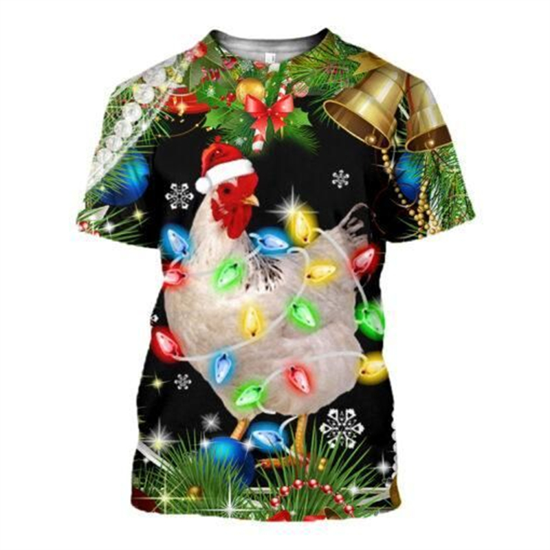 New 3D Xmas Animals Funny T Sh - Mens Xmas Fashion recension och pris