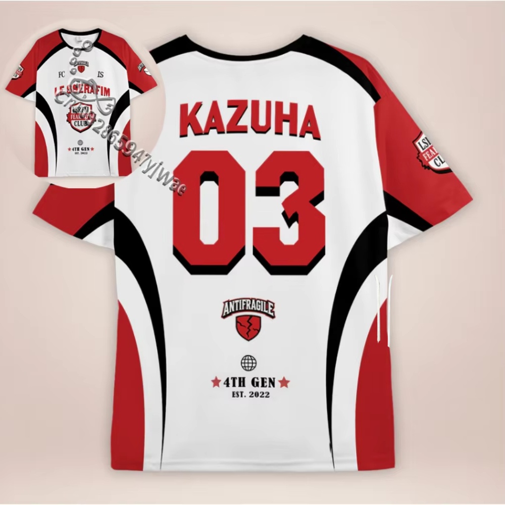 2026 Summer Kpop Fashion Jerse - Men'S Fashion V Neck T Shirts recension och pris