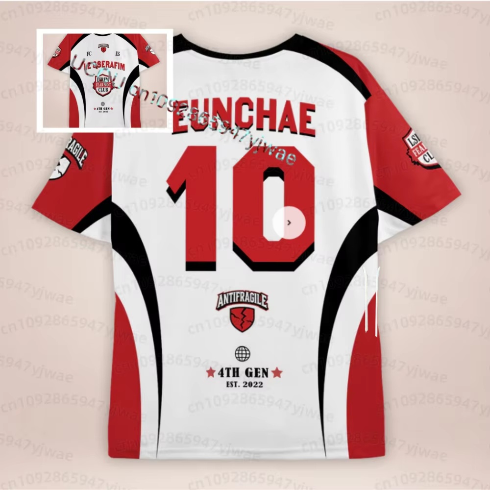 2026 Summer Kpop Fashion Jerse - Men'S Fashion V Neck T Shirts recension och pris