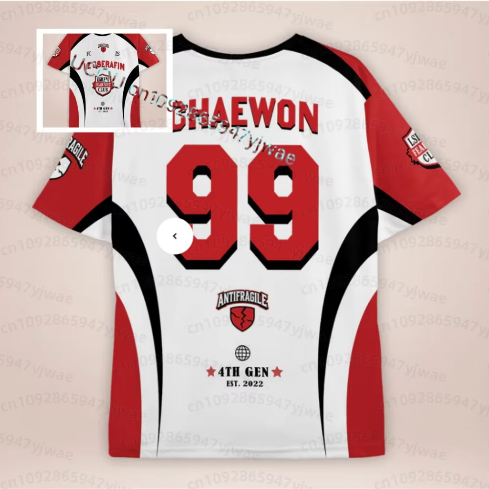 2026 Summer Kpop Fashion Jerse - Men'S Fashion V Neck T Shirts recension och pris