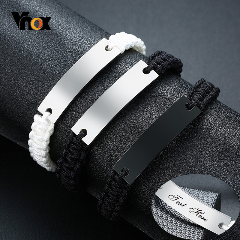 Vnox Men Bracelets with Person - Men'S Fashion Quotes recension och pris