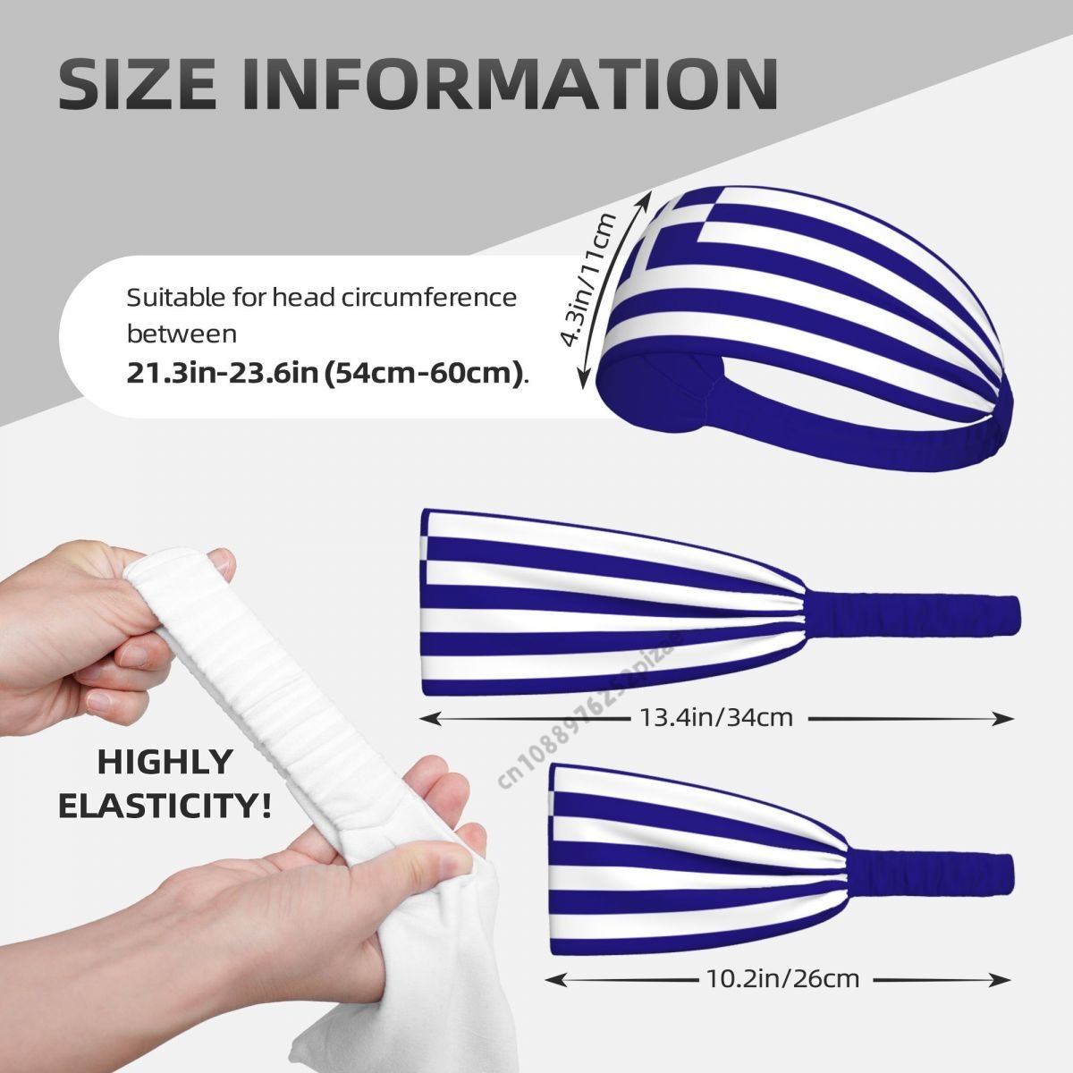 Greece Flag Men Women Bands El - Men'S Fashion Greece recension och pris