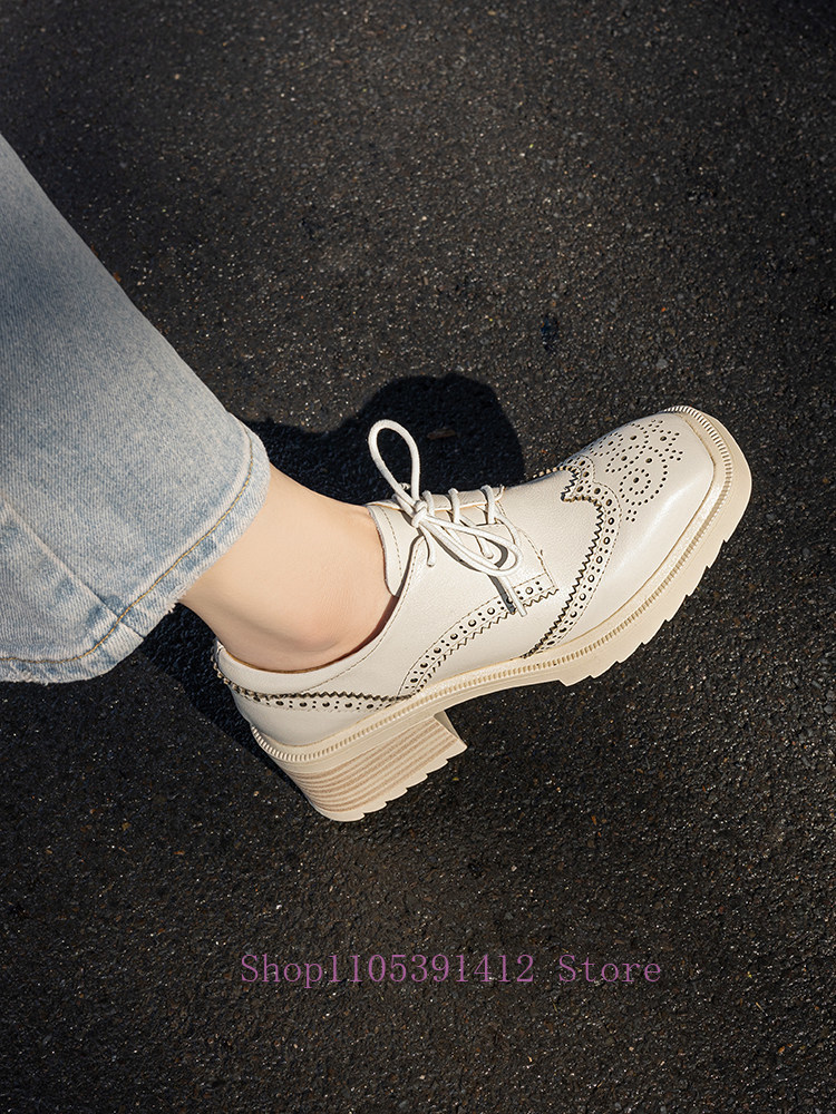 British Style Women Brogue Oxf - Oxford Shoes Brogue recension och pris