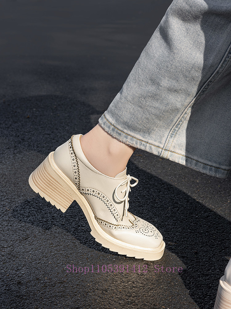British Style Women Brogue Oxf - Oxford Shoes Brogue recension och pris