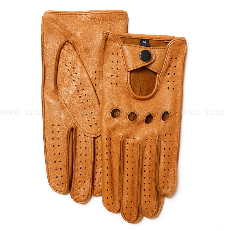 Fashion Accessories Male Sprin - Driving Gloves Leather recension och pris