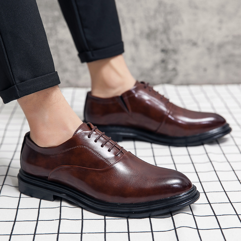Men's Dress Shoes Classic Oxfo - Oxford Shoes Brogue recension och pris
