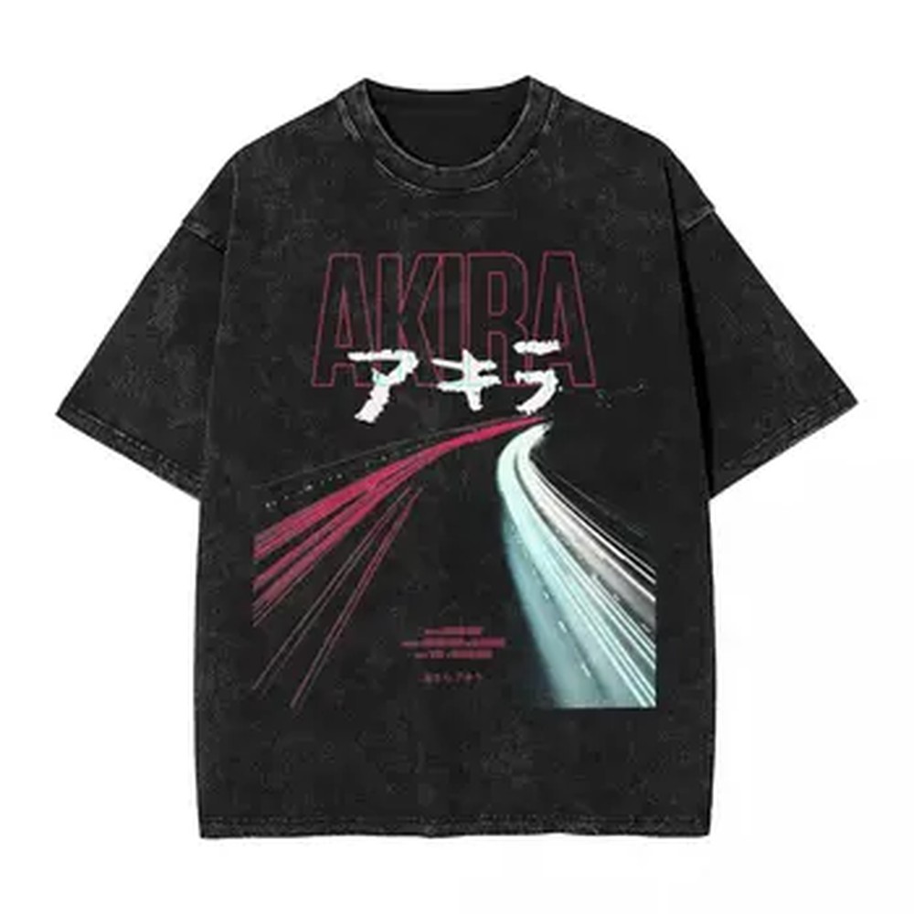 Manga Akira Graphic T Shirt Ha - Graphic Tee Oversized recension och pris