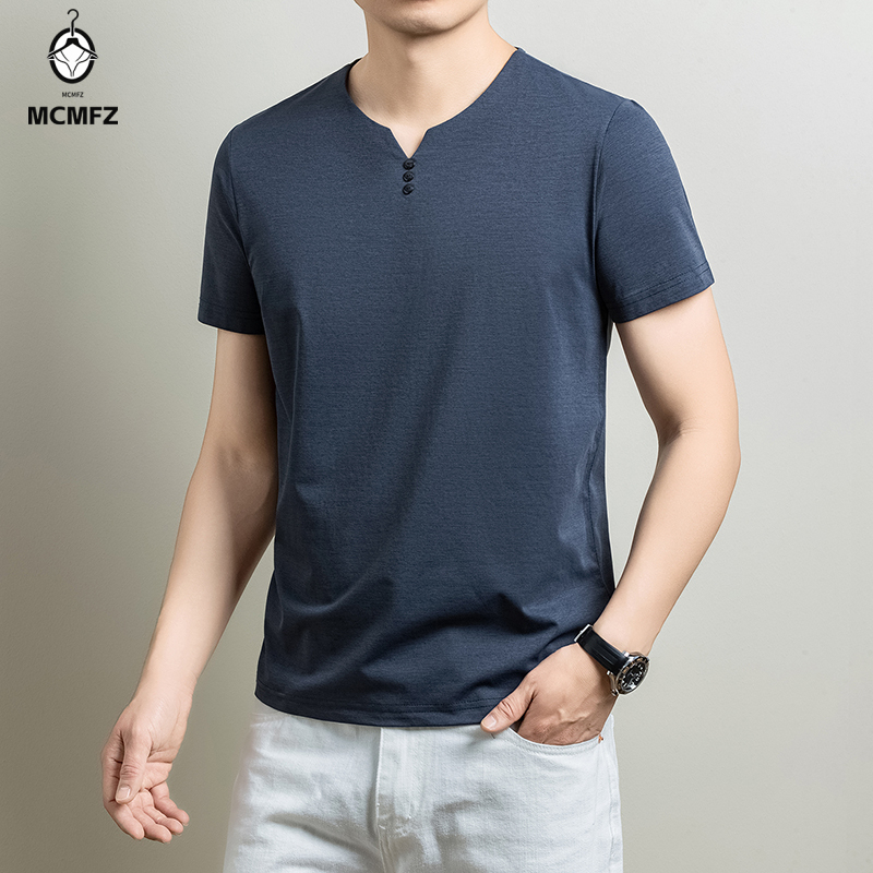 Mens Basic Henley T Shirt Comf - Men'S Fashion Trends 2025 recension och pris