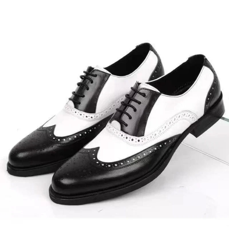 Mixed Colors Mens Dress Shoes  - Oxford Shoes Brogue recension och pris