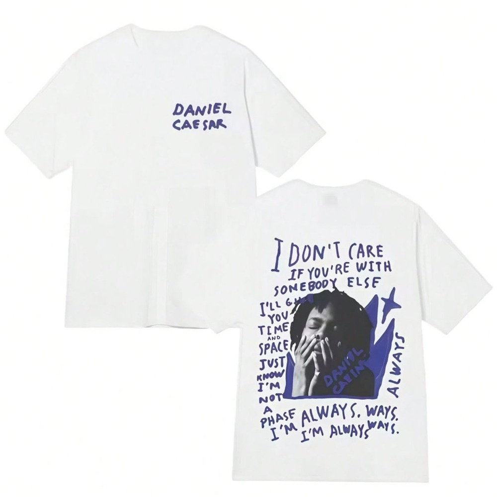 Men's T-Shirt Daniel Caesar Qu - Men'S Fashion Quotes recension och pris