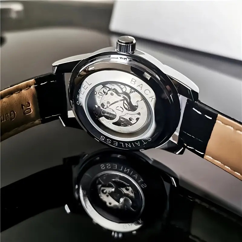 [Automatic Mechanical Men's Wa - Mens Fashion Young recension och pris