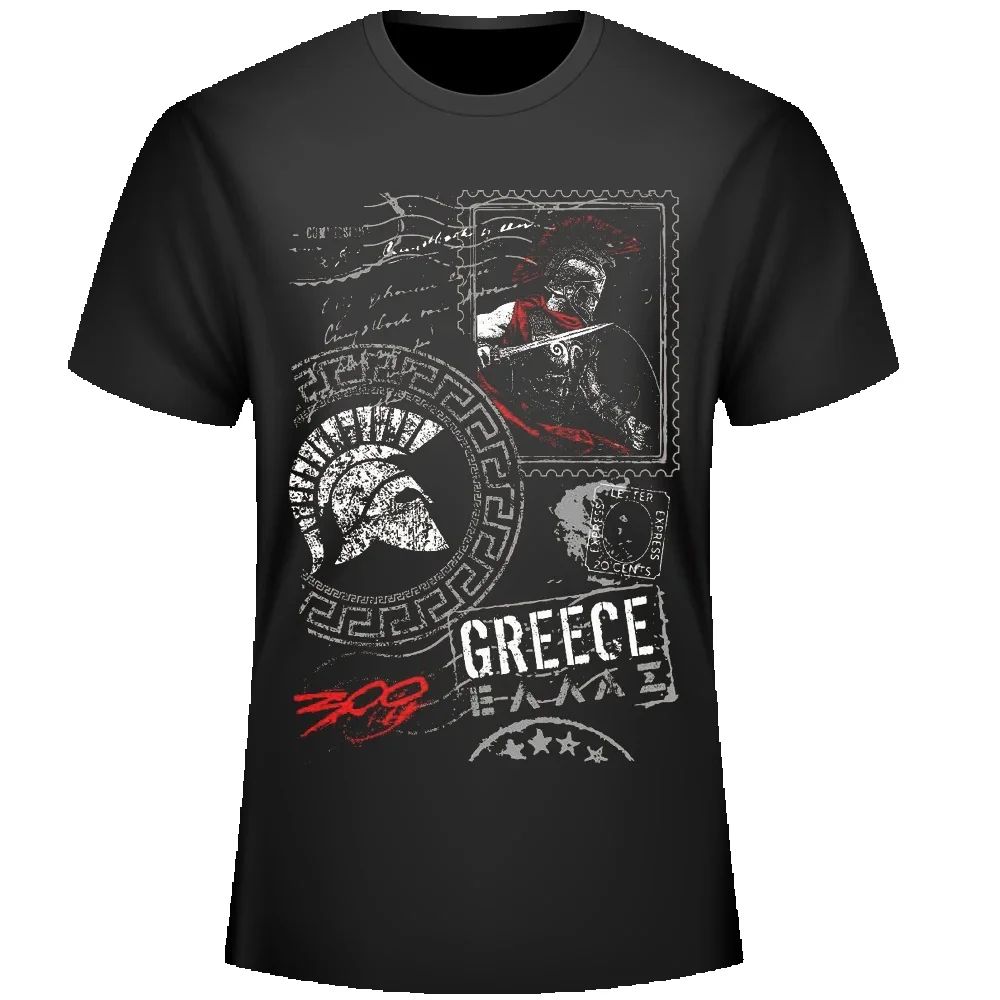 Greece Sparta 300 Warrior T-Sh - Men'S Fashion Greece recension och pris