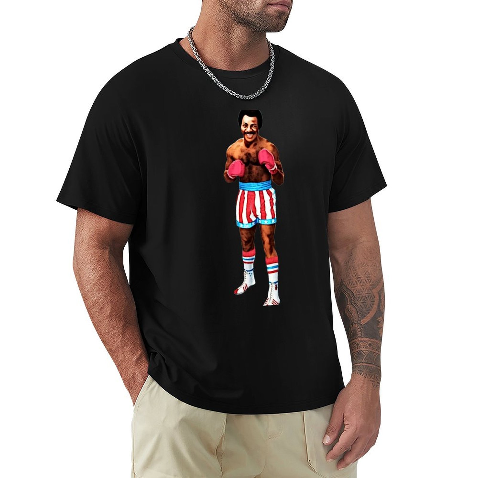Carl Weathers Apollo Creed T-S - Men'S Fashion For Hot Weather recension och pris