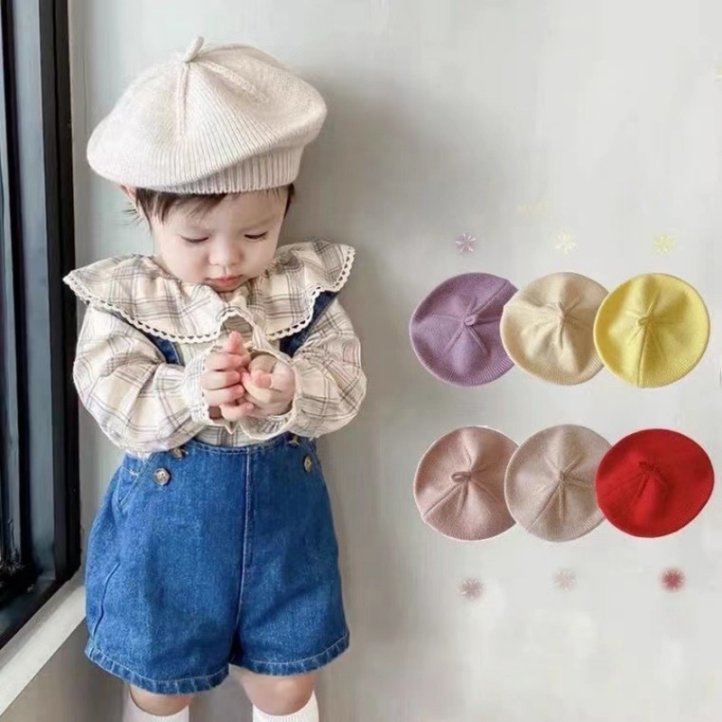 New Arrival Knitted Baby Beret - Beanie Winter Hat recension och pris
