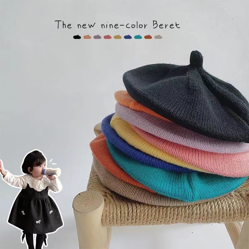 New Arrival Knitted Baby Beret - Beanie Winter Hat recension och pris