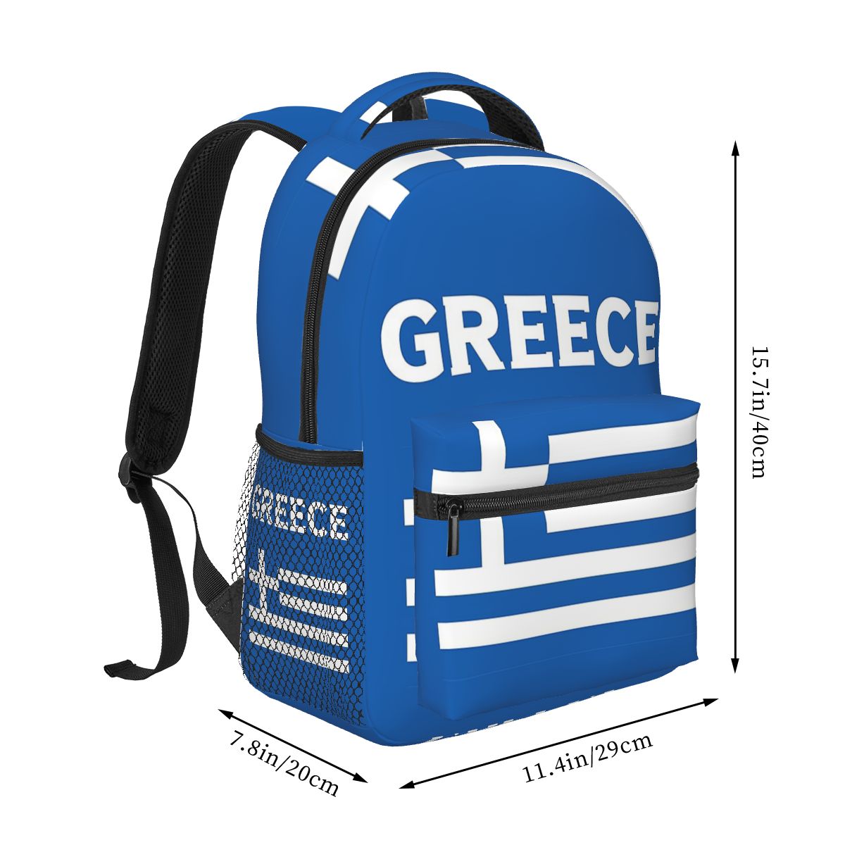 Greece Greek Flag Student Back - Men'S Fashion Greece recension och pris