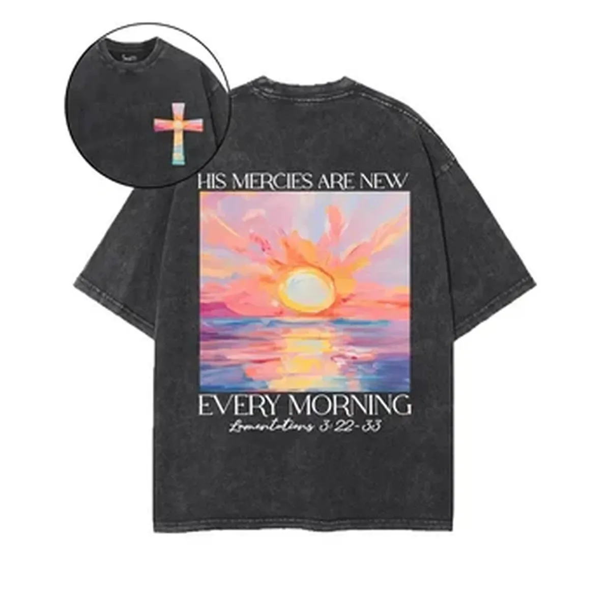 Aesthetics Art Graphic Printed - Graphic Tee Oversized recension och pris