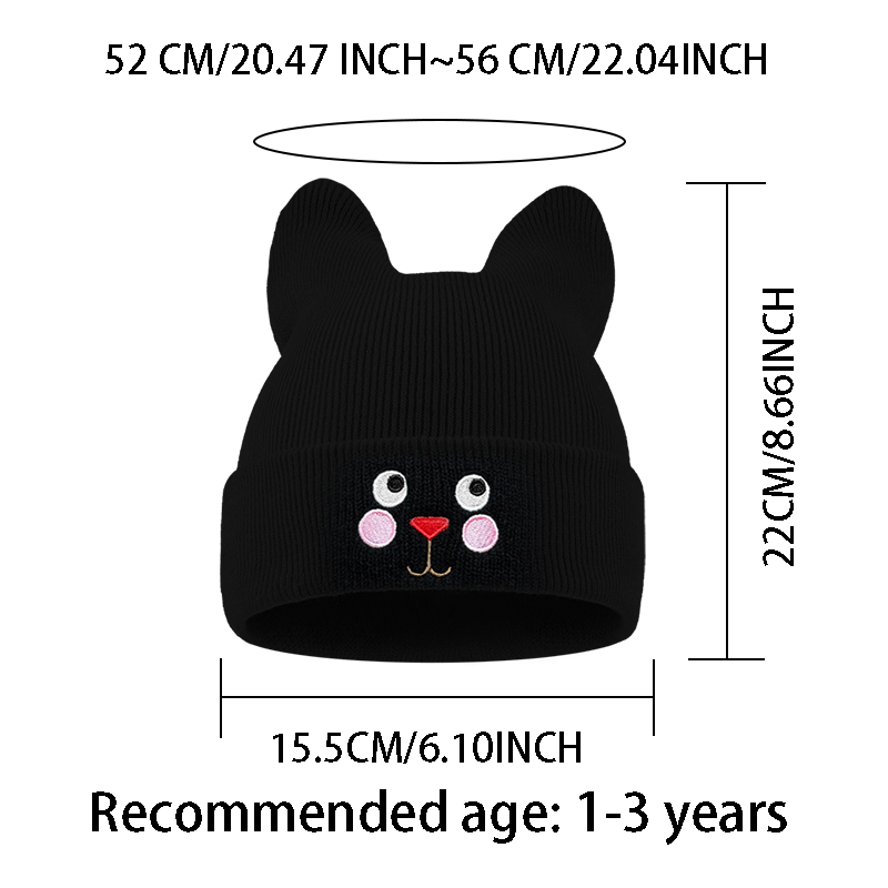 Soft Cat Ear Kids Beanie Cat F - Beanie Winter Hat recension och pris